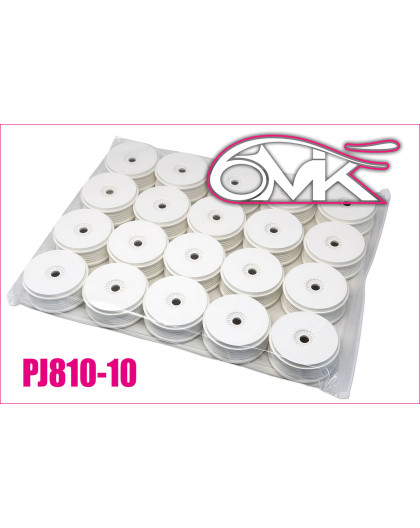 Jantes TT 1/8 Mega blanches (20) - 6MIK - PJ810-10