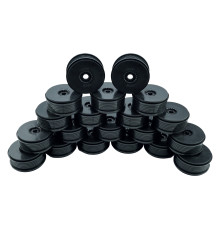 Jantes TT 1/8 Mega noir hard (20) - 6MIK - PJ813-10