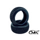 Pneus TT 1/8 Mystik 2 - Fire (2) - 6MIK - T22F