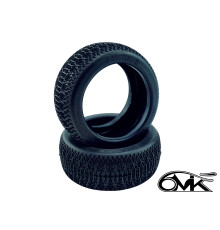 Pneus TT 1/8 Mystik 2 - Bleu (2) - 6MIK - T22B
