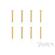 3mmx20mm Gold Button Head Screws (8Pcs) - T-WORKS - GSS-320B