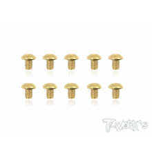 Vis Acier Traitées GOLD BHC 4x6mm (10) - T-WORKS - GSS-406B