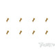 Vis Acier Traitées GOLD Tête UFO 4x12mm (8) - T-WORKS - GSS-412U