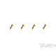 4mmx18mm Gold Steel Ufo Screws (4Pcs) - T-WORKS - GSS-418U