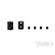 Double Lock 2mm Bore Collar Ver.2 (Black) 2Pcs. - T-WORKS - TA-108BK