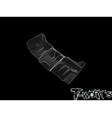 Aileron TT 1/10 Large + dérive centrale (2pcs) - T-WORKS - TE-265-1