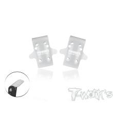 Steel Front Chassis Skid (Xray XB8 2026) 2pcs. -T-WORKS -TO-235-XB826