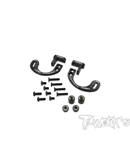 Front Hub Weight System For Associated RC8B4 - T-WORKS - TO-358-AE