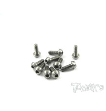 Vis titane 3x8 BHC (10) - T-WORKS - TSS-308B