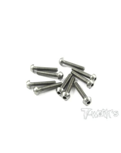 Vis titane 3x16 BHC (10) - T-WORKS - TSS-316B