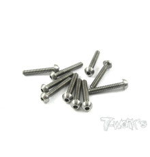 Vis titane 3x18 BHC (10) - T-WORKS - TSS-318B