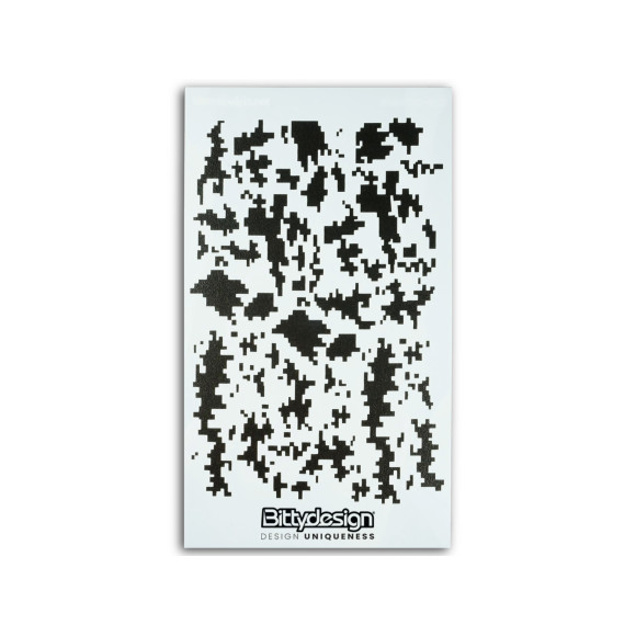 Pochoir Camo Digi - BITTYDESIGN - BDSTC-017