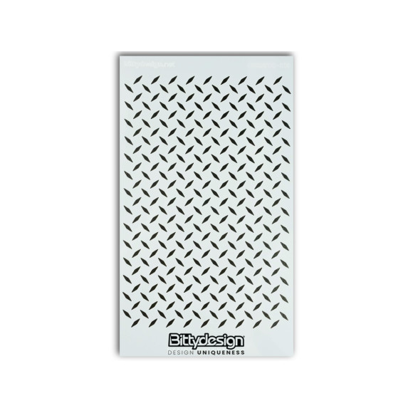 Pochoir Diamond Plate - BITTYDESIGN - BDSTC-019