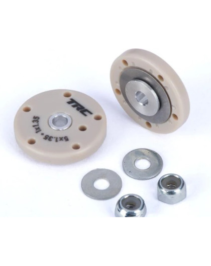 Valve pistons 5x1.35 + 1x1.35 Flat - 15.85mm (2) - TRC005057