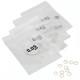 Shims - 3.5mm ID x 0.05, 0.10, 0.20, 0.30 - 40pcs - 1UP - 1UP-80204