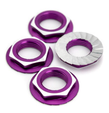 Ecrous de roue 17mm - Violet (4) - 1UP - 1UP-87013