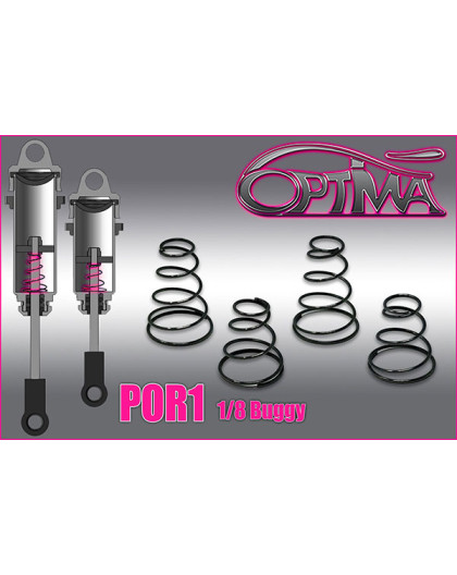 Ressorts d'amortisseurs internes 1/8 (4) - OPTIMA - POR1