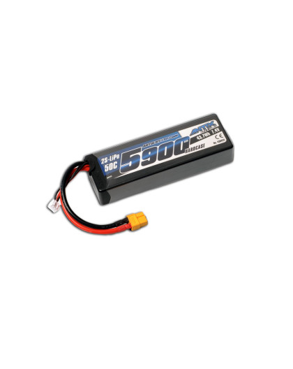 Antix By Lrp 5900 7.4V 50C Lipo Car Hardcase -Xt60 - LRP - 430421XT60