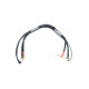 2S-Charging Wire - 35Cm - 4mm & Ehr | 4/5mm & 2mm - LRP - 499002