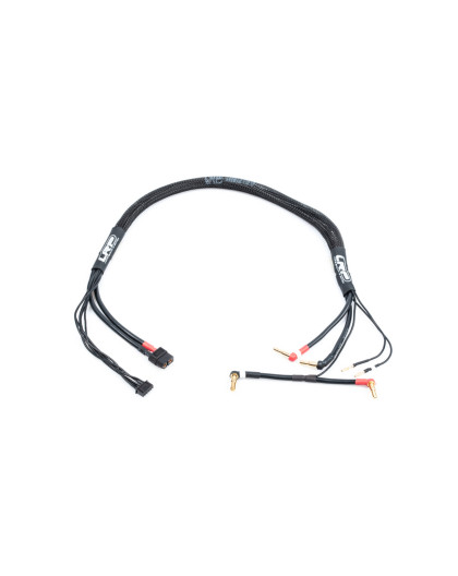 2X 2S-Charging Wire - 60Cm - Xt60 & Xh | 4/5mm & 2mm - LRP - 499101