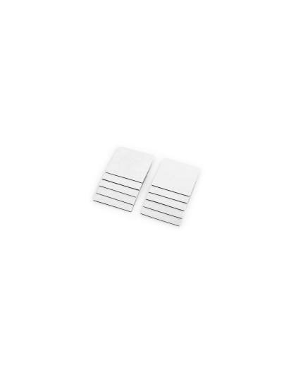 Double face 40x40x1mm (10) - LRP - 65130