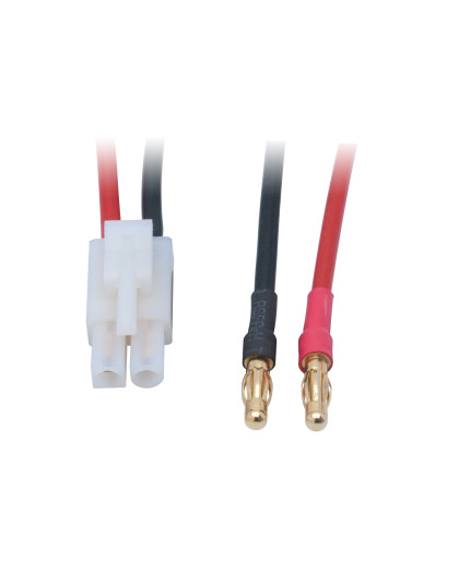 Universal Charging Lead - 50Cm - 4mm To Tamiya/Jst Plug - LRP - 65820