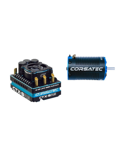 Corsatec Race Pro esc 1/8 250A + Motor 1900kv V2 - CORSATEC