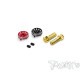Prises PK 5 + Caches Noir/Rouge Long +(2+2) V2 - T-WORKS - EA-048-5BR