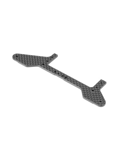 X1 Carbon Rear Pod Lower Plate - Front - XRAY - 371168