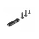 X1 ALU BODY POST PLATE - BLACK - XRAY - 371290-K