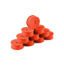 Jantes TT 1/10 avant 2WD - Orange (10) - HUDY - 803211-O