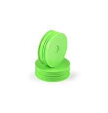Jantes TT 1/10 avant étroite 2WD - Vert (2) - HUDY - 803220-G
