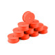 Jantes TT 1/10 avant 4WD - Orange (10) - HUDY - 803231-O
