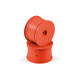 Jantes TT 1/10 arrière 2WD/4WD - Orange (2) - HUDY - 803240-O