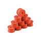 Jantes TT 1/10 arrière 2WD/4WD - Orange (10) - HUDY - 803241-O