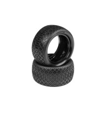 Pneus TT 1/10 arrière 2WD/4WD - 303 - Soft (2) - HUDY - 816303D-S