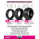 1/10 Tire 2Wd/4Wd Rear Astro - 201 - Medium (2) - HUDY - 816201-M