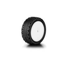 Pneus TT 1/10 AV Collés 4WD Astro 101A - Medium (2) - HUDY - 854201-M