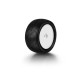 Pneus TT 1/10 AR 2WD/4WD collés - 101 (2) - HUDY - 856101