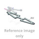 X1 Platine de suspension inférieur avant - XRAY - 372137