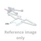 X1 Cale de garde au sol 0.3mm - Argent (2) - XRAY - 372383