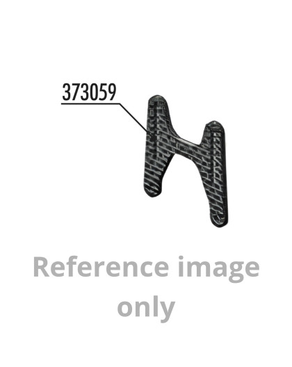 X1 CARBON FIXED REAR WING MOUNT - XRAY - 373059