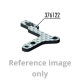 X1 CARBON SPLIT SIDE LINK PLATE (1+1) - XRAY - 376122