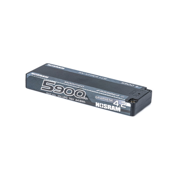 Lipo Hlcg 5900Mah 2S Hv Stick Graphene 130C/65C - NOSRAM - 999864