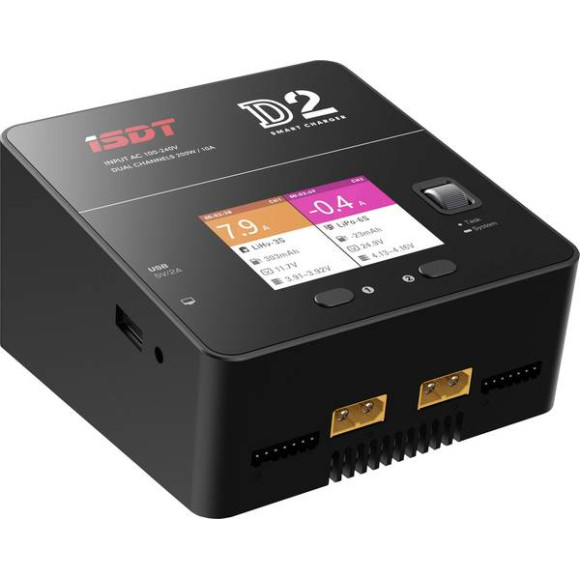 Chargeur ISDT Double D2 Mark 2 - 200W - ISDT - D2
