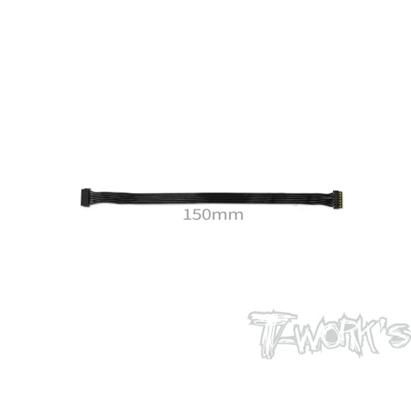 Bl Motor Flat Sensor Cable 150mm(Black) - T-WORKS - EA-038-150