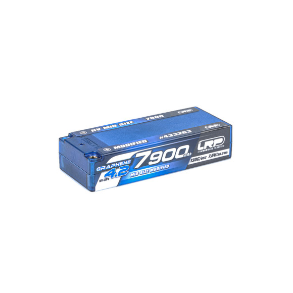 Hv Mid Size Graphene-4.1 7900Mah 7.6V Lipo 130C/65C - LRP - 433263