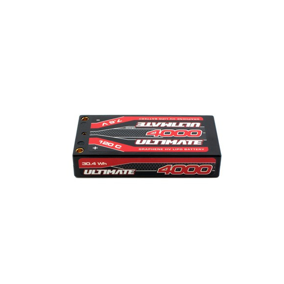 Accu Lipo 2S HV GRAPHENE LCG Shorty 120C 4000mah - ULTIMATE - UR4443