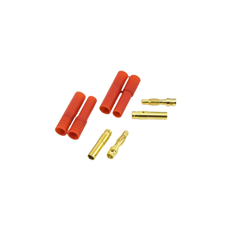 4.0mm Bullet Connector Male/Female (2Pcs) - ULTIMATE - UR46206