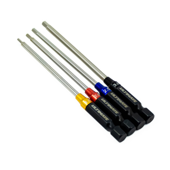 Power Tool Hex Tips Set 1.5/2.0/2.5/3.0mm - ULTIMATE - UR8360X